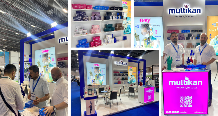 IDEX Uluslararası Dental Fuarı’nda Multikan Olarak Yerimizi Aldık