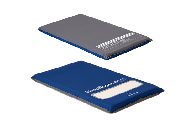 Sleep Angel Medical Pad Blue Neonatal Back And Front